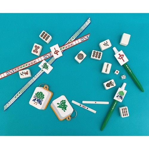 スマホストラップ 麻雀 スマホ 落下防止 緑一色