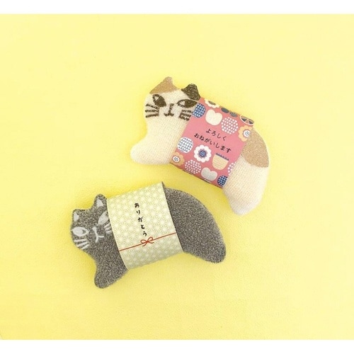 スポンジ キラキラおそうじスポンジ クロネコ