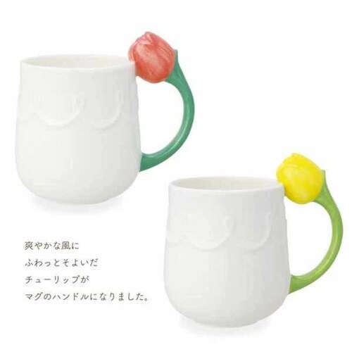 マグカップ 250ml チューリップマグ イエロー