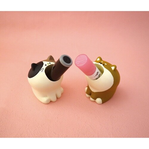 印鑑スタンド はらぺこアニマル イヌネコ シバイヌ