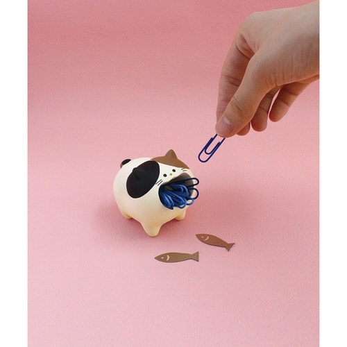 クリップホルダー はらぺこアニマル ミケネコ