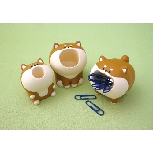 クリップホルダー はらぺこアニマル シバイヌ