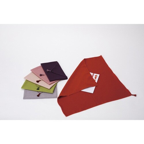 ふくさ ポリエステルちりめん むす美 ワカバ