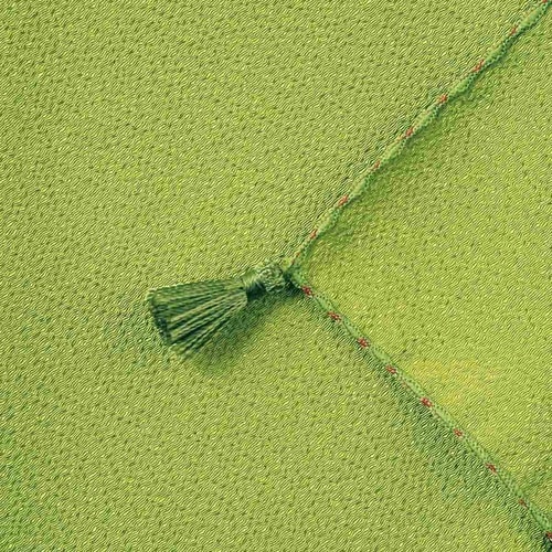 ふくさ ポリエステルちりめん むす美 ワカバ