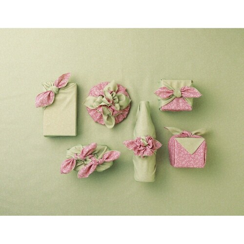 風呂敷 45cm リバーシブル 鮫 ワカバ