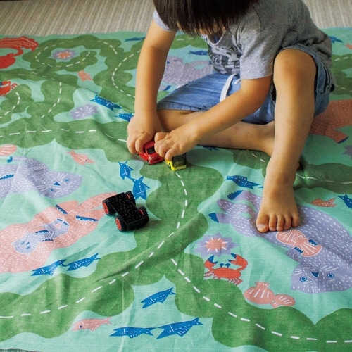 風呂敷 エコバッグ 104cm 大判 三巾