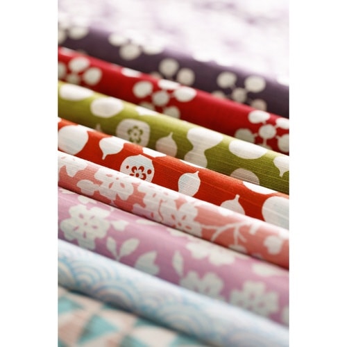 風呂敷 エコバッグ 104cm 大判 シュ×アサギ