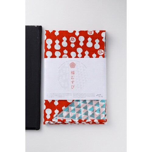 風呂敷 エコバッグ 104cm 大判 シュ×アサギ