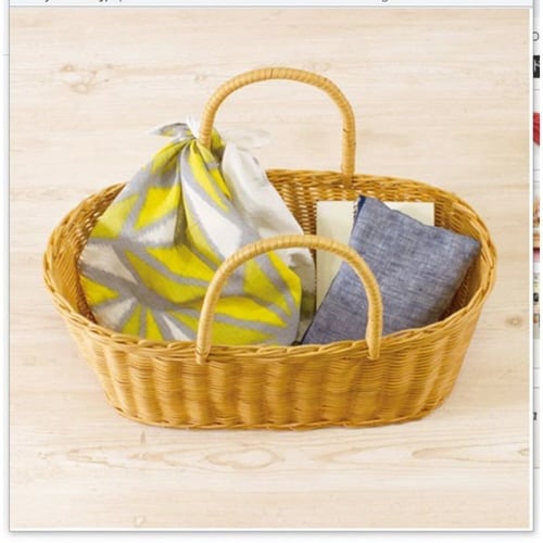 風呂敷 モダンガール 70cm 綿100% 麻の葉