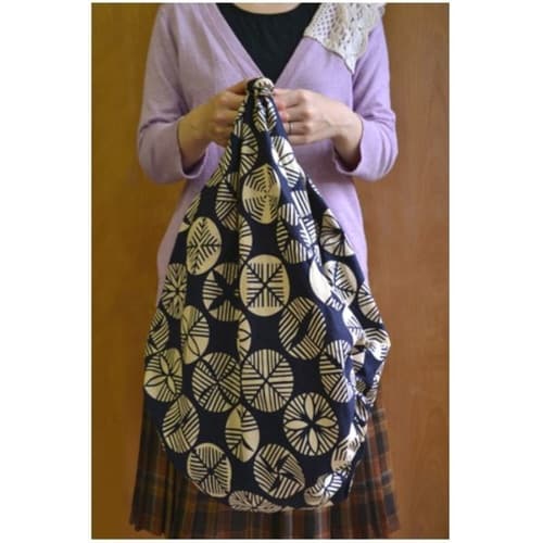 風呂敷 100cm 伊砂文様 松 テツ 紺×赤