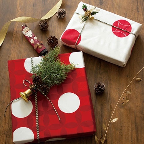 風呂敷 ハレ包み 七宝 ベージュ ベージュ