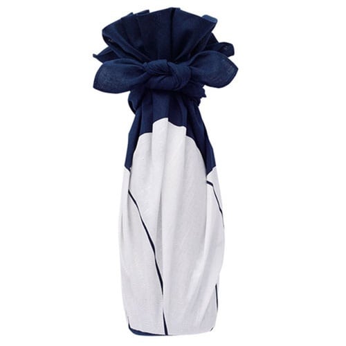 風呂敷 エコバッグ 70cm 中判 二巾 紺