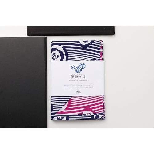 風呂敷 エコバッグ コン×ローズピンク