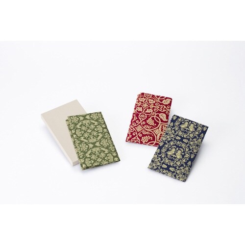 ふくさ 正倉院裂 金封ふくさ 鴛鴦唐草文コン