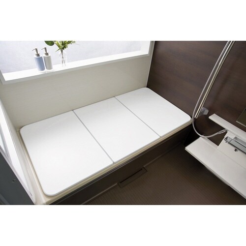 風呂ふた 組み合わせ 保温 ECOウォーム グレー