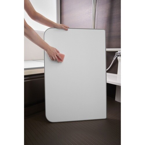 風呂ふた 組み合わせ 保温 ECOウォーム グレー