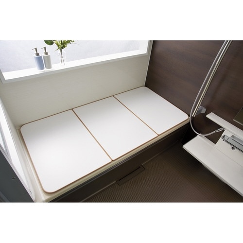 風呂ふた 組み合わせ 保温 ブラウン