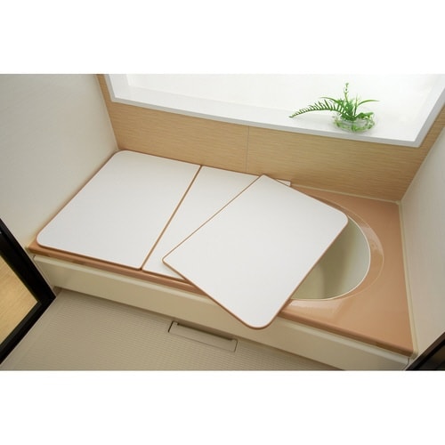 風呂ふた 組み合わせ 保温 ブラウン