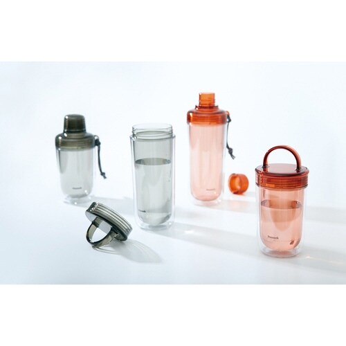 ウォーターボトル クリアボトル スモーク