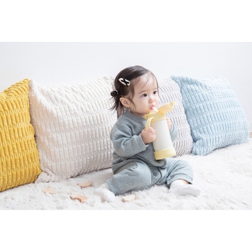 ベビー水筒 食洗機対応 ストローボトル イエロー