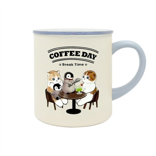 マグカップ 400ml mofusand カフェ