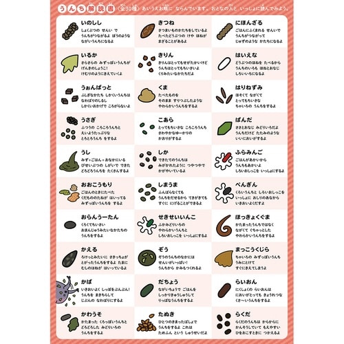 絵合わせカード どうぶつ ごはんとうんち 知育