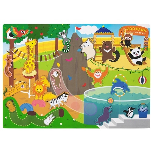 おもちゃ マグネットでぺったんこ どうぶつ