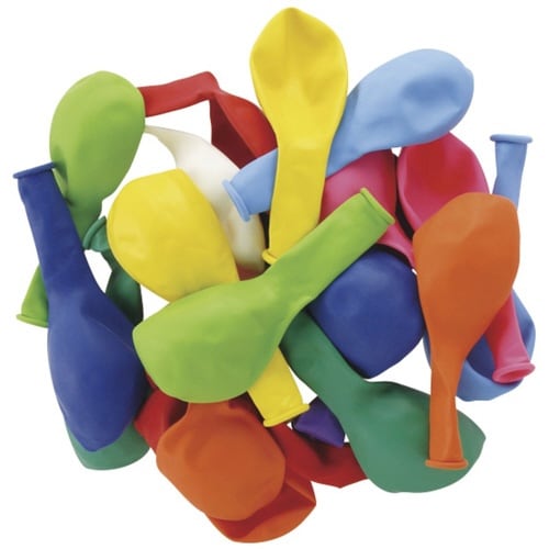 風船 ボリュームふうせん 25個入り カラー