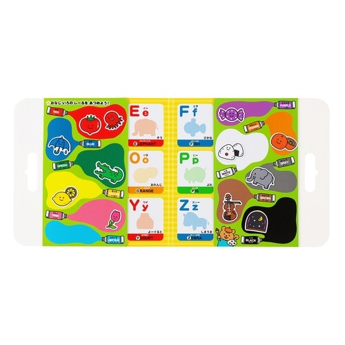 おもちゃ ぺたぺたシールでおけいこ ABC