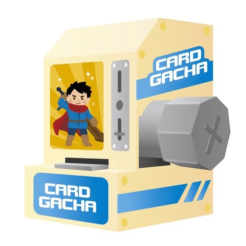 おもちゃ 工作キット カードガチャ 段ボール製