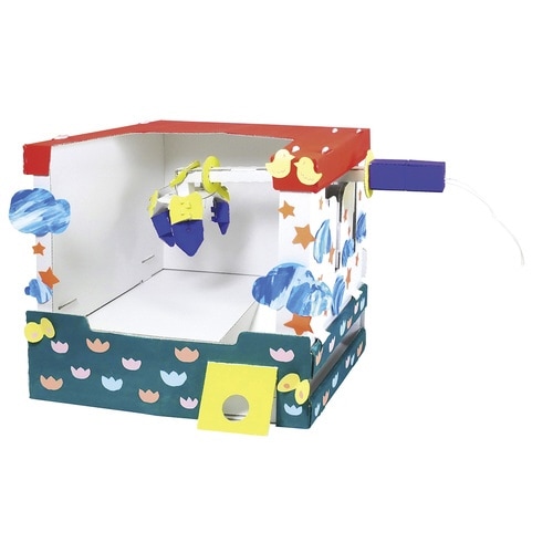 おもちゃ 工作キット クレーンゲーム 段ボール製