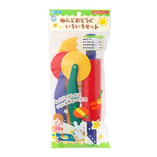 ねんど ねんどおどうぐいろいろセット