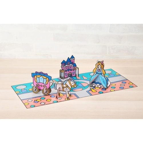 ダンボール おもちゃ 恐竜 おひめさま