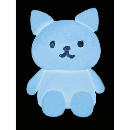 ねんど 蓄光 かみねんど ブルー