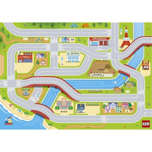 おもちゃ トミカ マグネットでぺったんこ