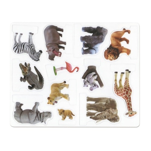 おもちゃ アニア おでかけ ぺたぺたシールブック