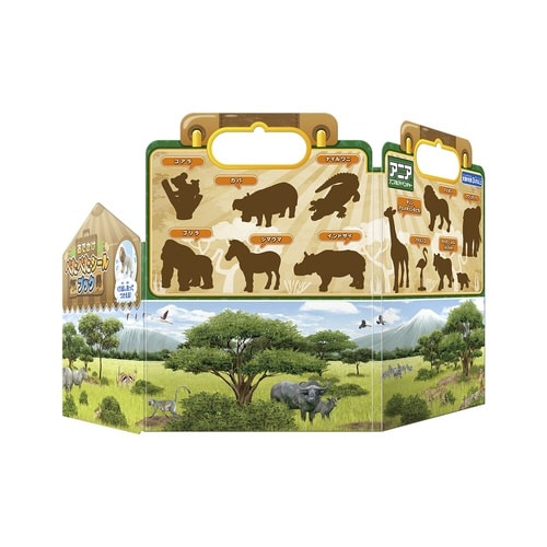 おもちゃ アニア おでかけ ぺたぺたシールブック