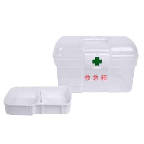 救急箱 キャリング救急箱 薬ケース 持ち手付き