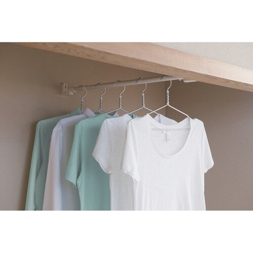 物干し 室内 どこでも伸縮ポール S