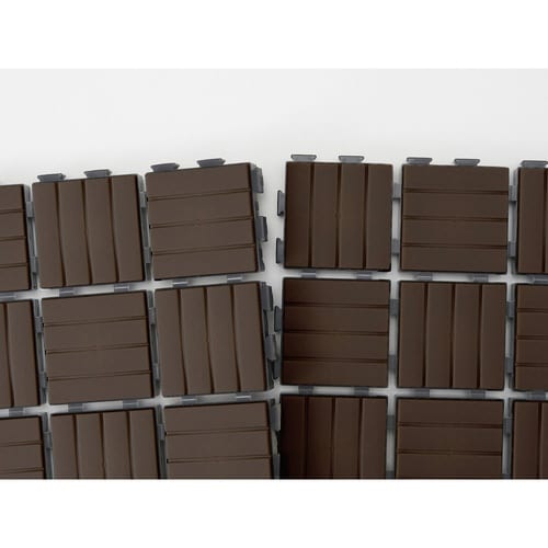 ジョイントマット 30×30cm ダークブラウン