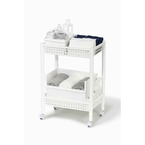 ランドリーバスケット ストレージランドリーワゴン
