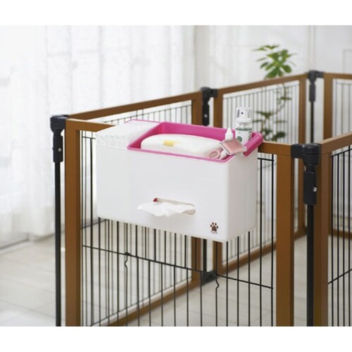 ペット 収納 ポイットバスケット ピンク