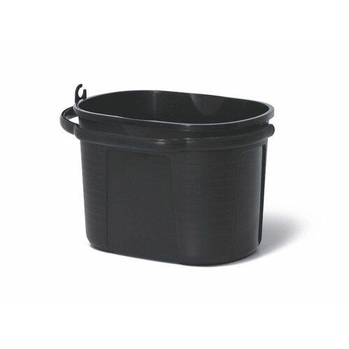 バケツ 19L ワイドバケツ オーバル ブラック