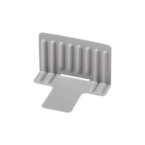 キッチン収納 冷凍庫スタンド 仕切り5枚組 グレー