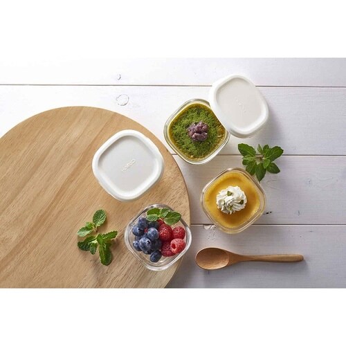 ハリオ 保存容器 110ml ホワイト