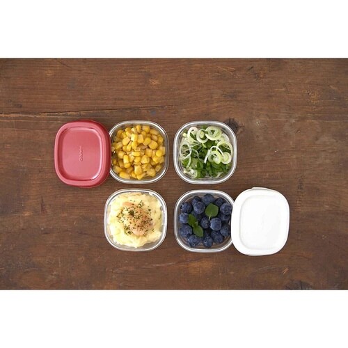 ハリオ 保存容器 110ml ホワイト