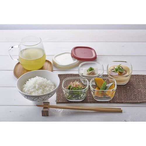 ハリオ 保存容器 110ml ホワイト