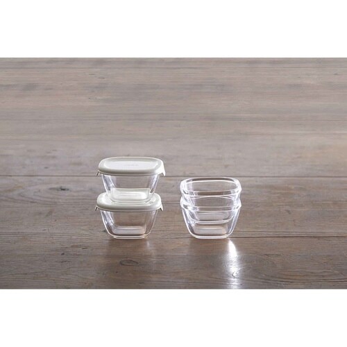 ハリオ 保存容器 110ml ホワイト