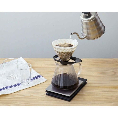 ハリオ 透過ドリッパー V60 ブラック