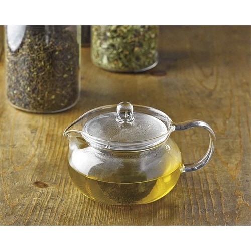 ハリオ 茶茶急須 丸 450ml 耐熱ガラス